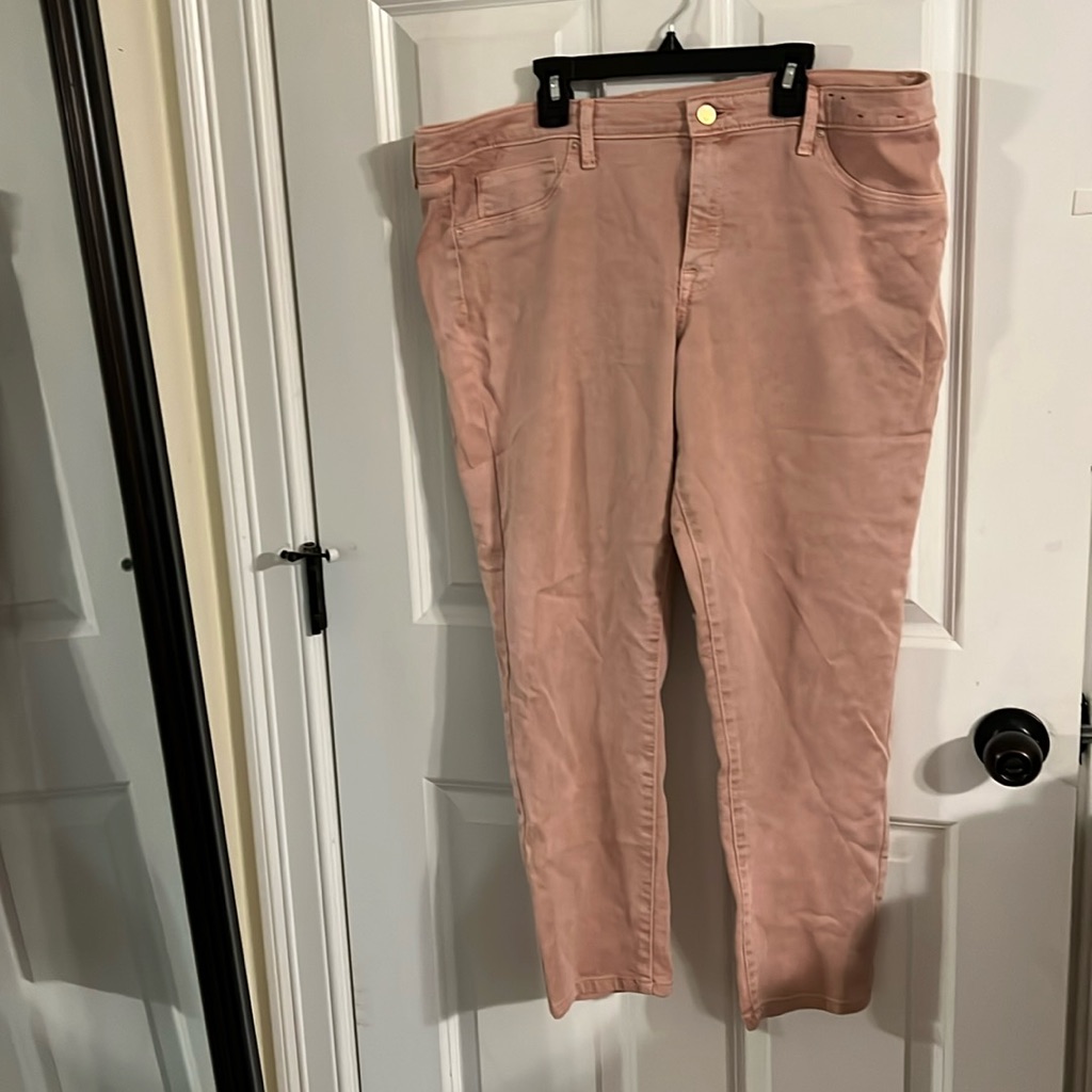 Brand New Massimo Supply Company Baby Pink Denim Jeans